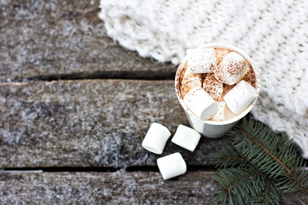 A cup of warm cocoa