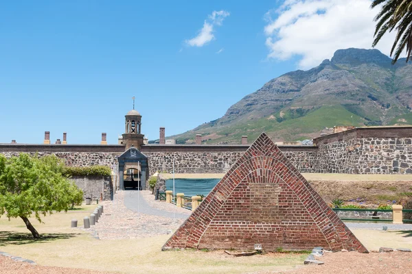 Powder magazine in front of the Castle of Good Hope in Cape Town
