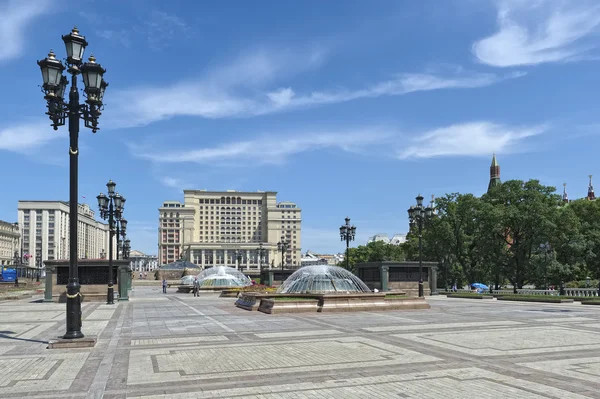 Cityscape, Manezhnaya Square, View of the five-star hotel \