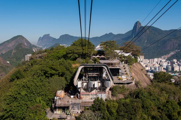 The cable car to Sugar Loaf