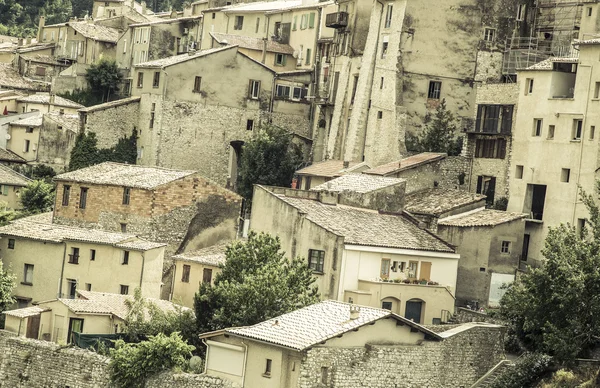 Medieval village in France