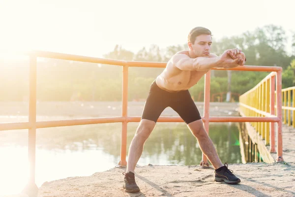 Young sporty man