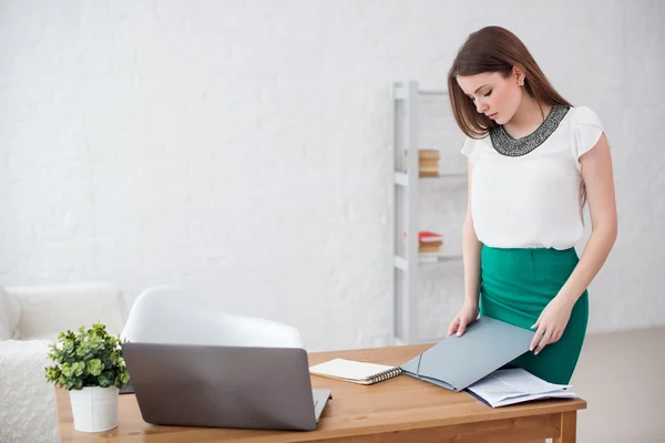 Business woman at office