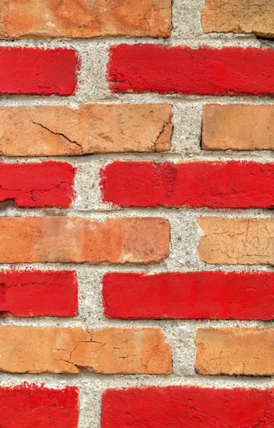 Colorful brick wall background