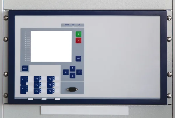 Relay protection device mounted on control panel