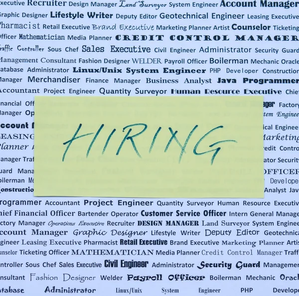 Jobs, Vacancies and Openings