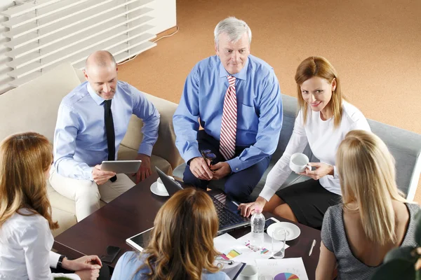 Business people sitting at meeting