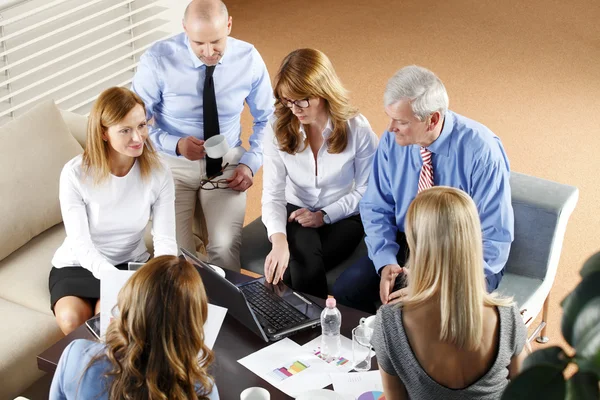 Business people sitting at meeting