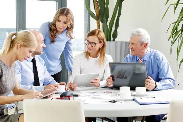 Business people working at office