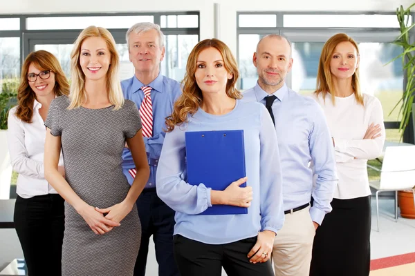 Business people standing at office