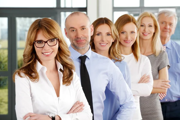 Business people standing at office