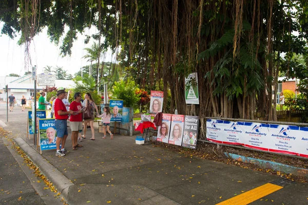 Australian Election Day Polling Station