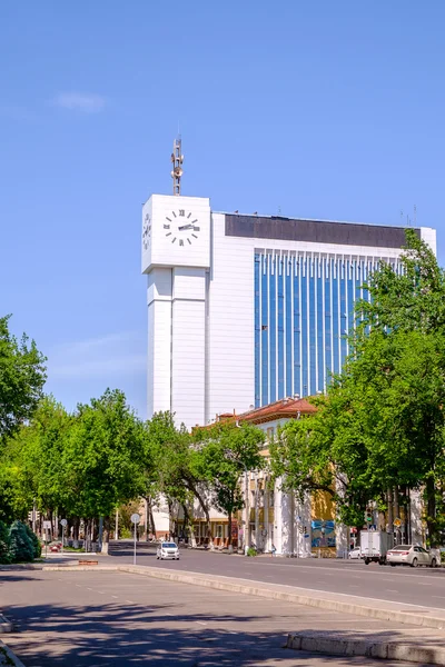 Building of national Agency of information in center of Tashkent, Uzbekistan