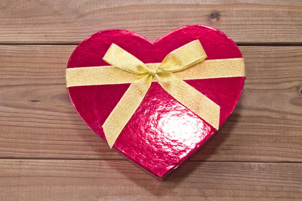 Beauty heart on wood boxes