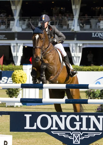 Horse jumping - Rutherford Latham