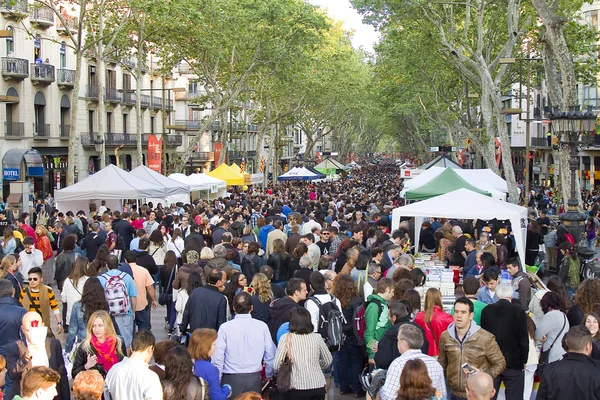 Sant Jordi Day in Barcelona
