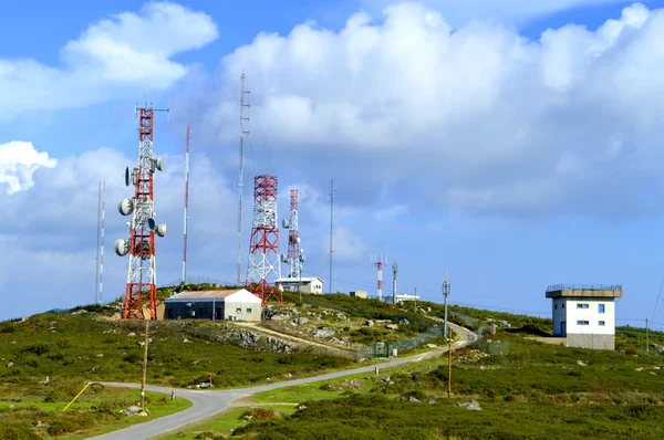 Foia telecommunication station on top of the highest mountain in Algarve