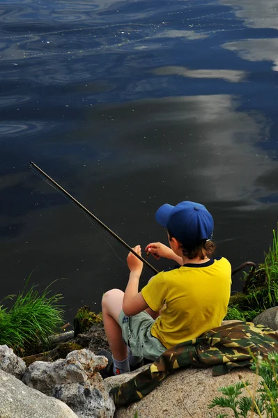 Young fisherman