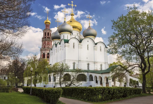 Novodevichy convent. The Cathedral is in a part of the Smolensk icon of the Mother of God and bell tower