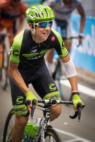 Madonna di Campiglio, Italia 24 maggio 2015; Davide Formolo professional cyclist during a stege of Tour of Italy 2015