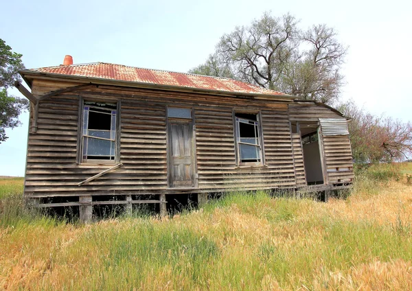 Old run down country wooden house