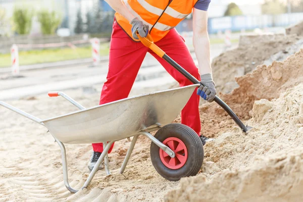 Manual worker digging