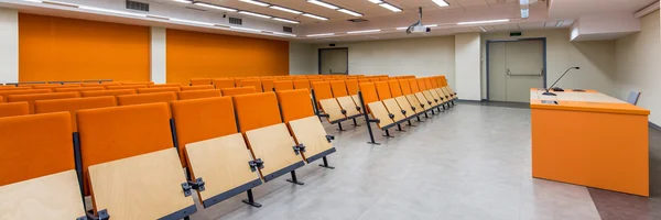 Modern university with new classrooms