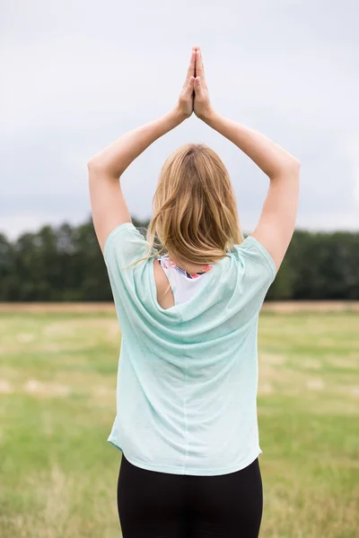 Yoga in harmony with nature