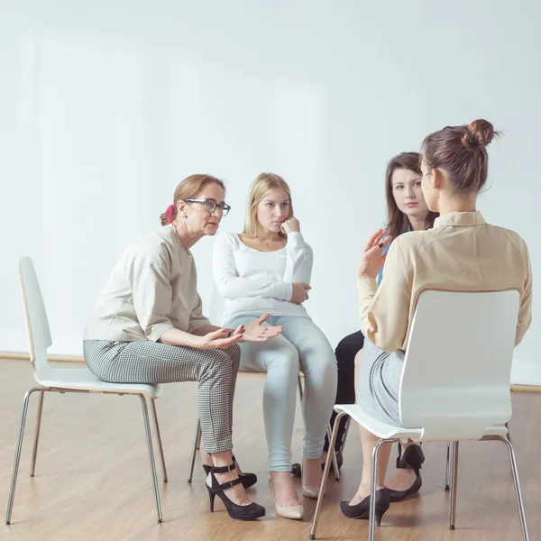 Support group during session