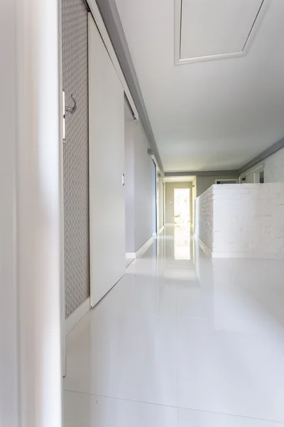 White villa corridor idea