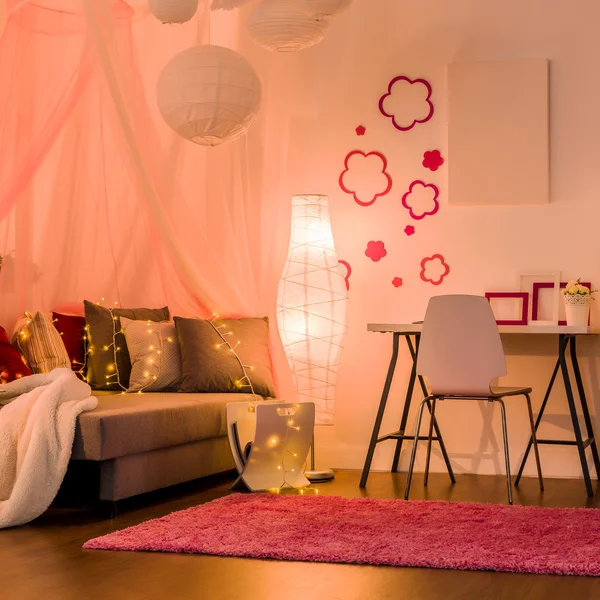 Stylish interior for princess girl