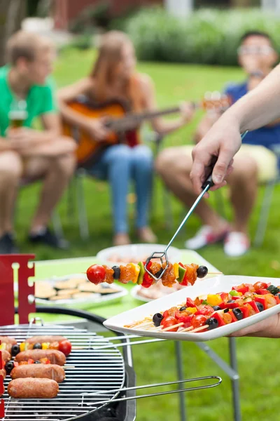 Party in a garden