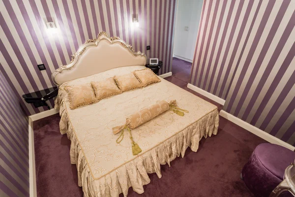 Romantic bedroom in baroque style