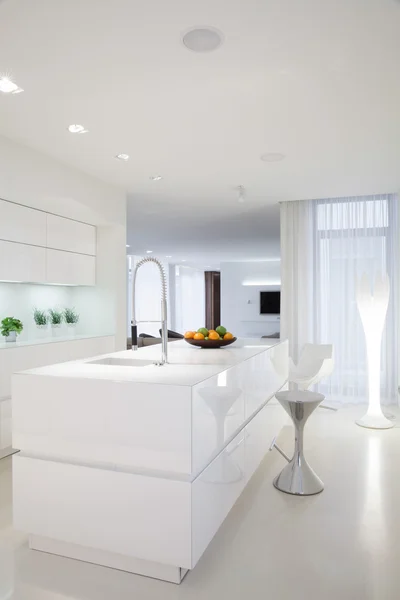 Beauty white kitchen interior