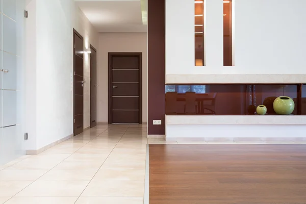 Elegant floors at modern flat