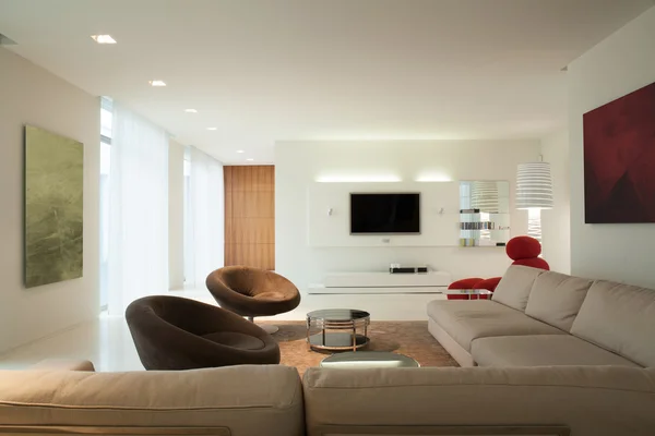 Drawing room in contemporary house