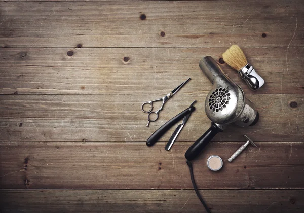 Vintage barber equipment