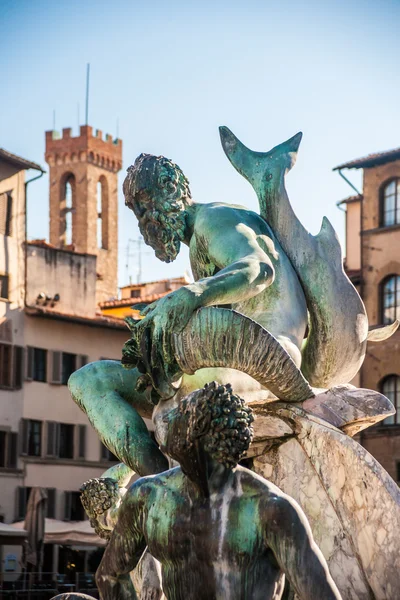 Neptune fountain in Florence, Italy.