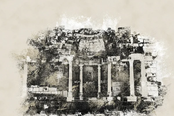 Ruins of ancient city