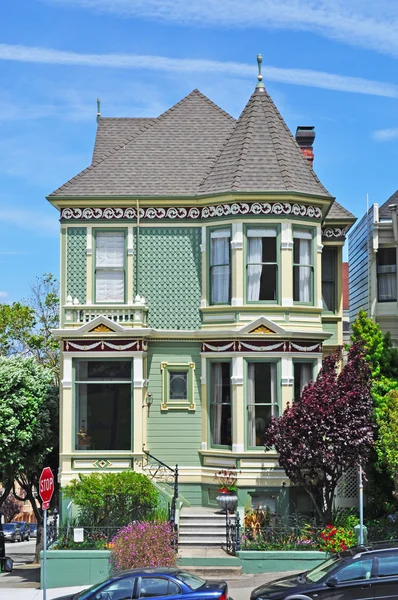 San Francisco, California, Usa: close up of one of the Painted Ladies