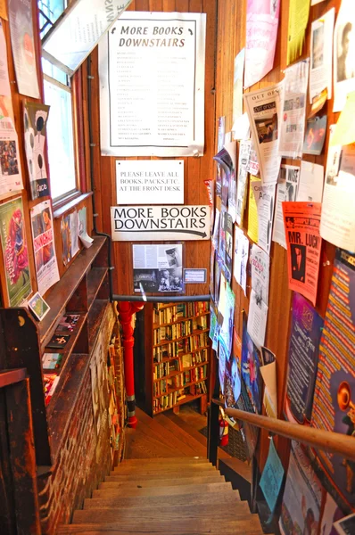 San Francisco: the interior of City Lights Bookstore