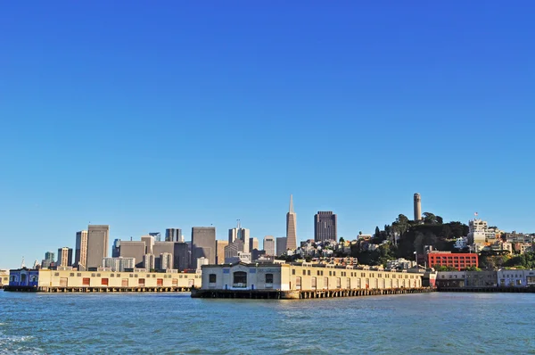 San Francisco: skyline, panoramic view of the city and the Bay