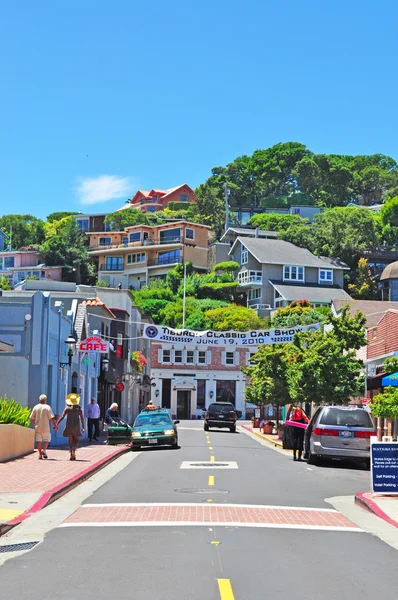 Tiburon, California: view of the city