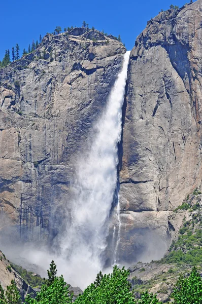 California: view of Yosemite Falls in Yosemite National Park