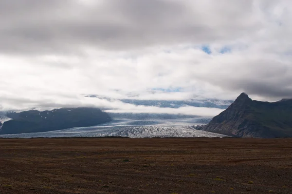 View of the Skaftafellsjokull, the Skaftafell Glacier