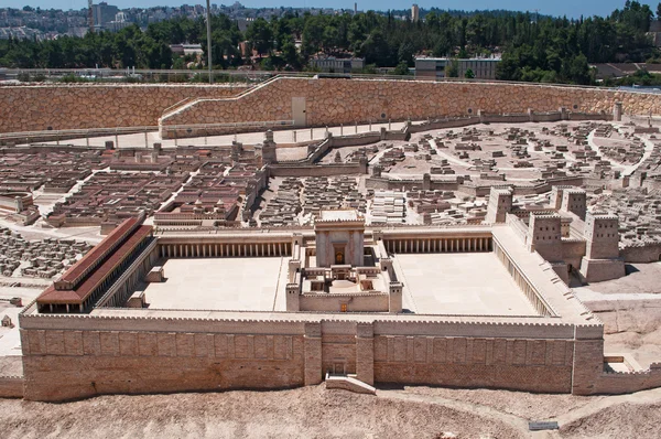 Jerusalem: view of the Second Temple Model at the Israel Museum