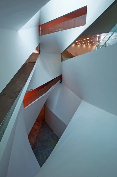 Israel: the interior of Tel Aviv Museum of Art