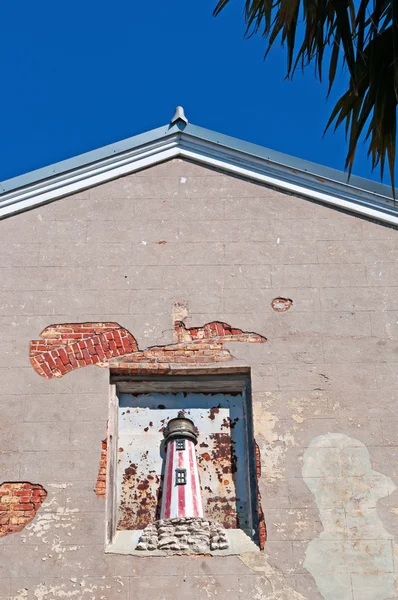 Lighthouse, house decoration, home, palm, Key West architecture, Keys, Cayo Hueso, Monroe County, island, Florida
