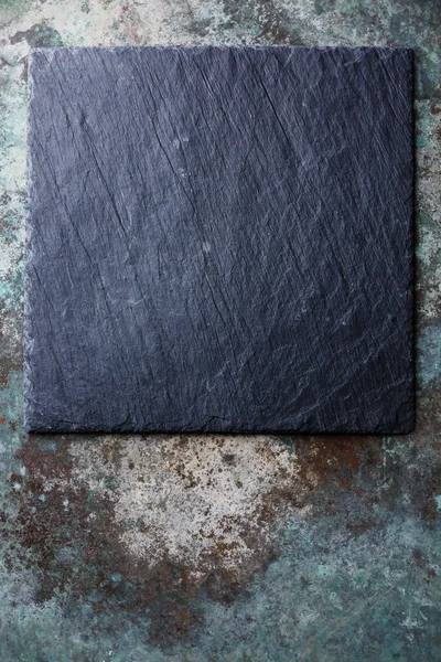 Black stone slate background