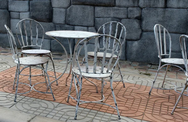 Outdoor table and chairs set